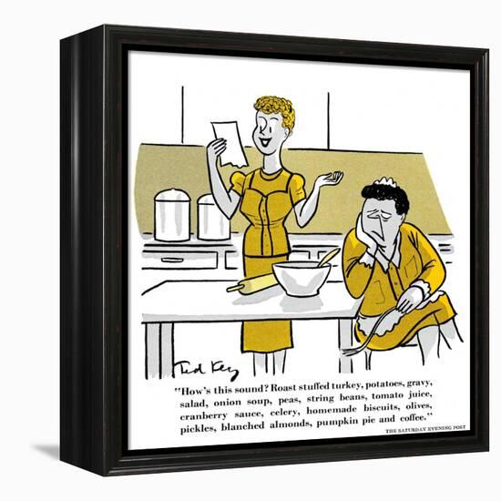 Hazel Cartoon-Ted Key-Framed Premier Image Canvas