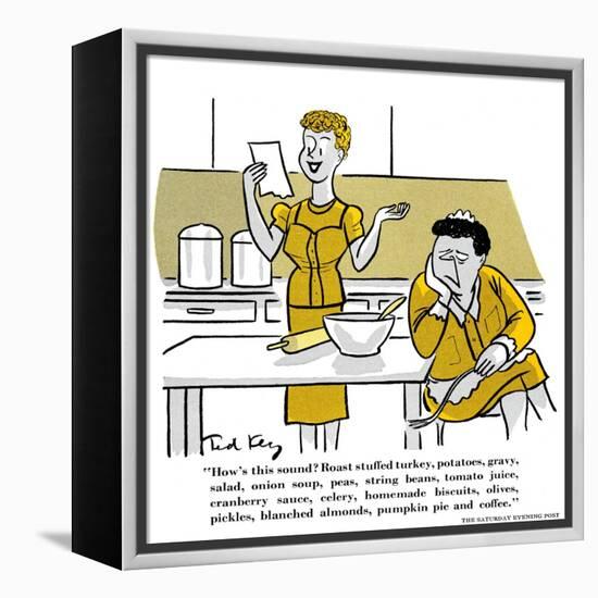 Hazel Cartoon-Ted Key-Framed Premier Image Canvas