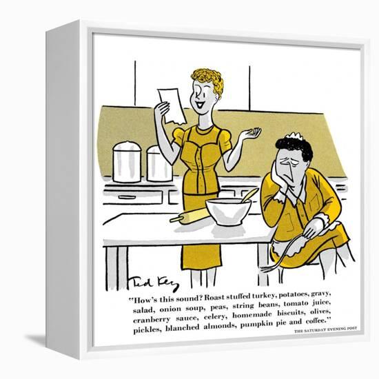 Hazel Cartoon-Ted Key-Framed Premier Image Canvas