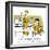 Hazel Cartoon-Ted Key-Framed Giclee Print