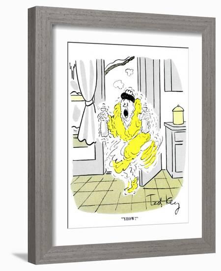 Hazel Cartoon-Ted Key-Framed Giclee Print