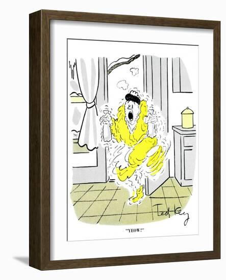 Hazel Cartoon-Ted Key-Framed Giclee Print