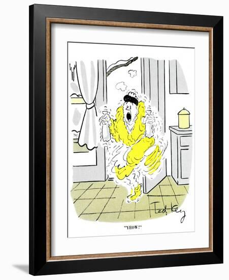 Hazel Cartoon-Ted Key-Framed Giclee Print