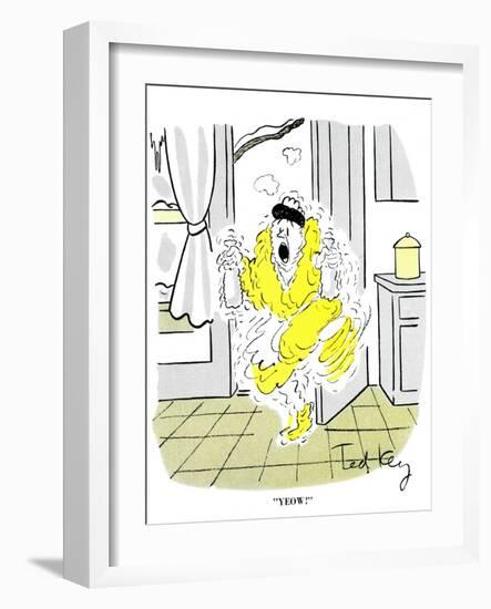 Hazel Cartoon-Ted Key-Framed Giclee Print