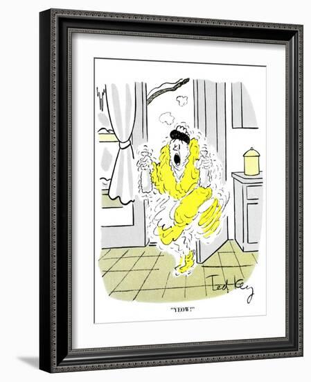 Hazel Cartoon-Ted Key-Framed Giclee Print