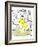 Hazel Cartoon-Ted Key-Framed Giclee Print