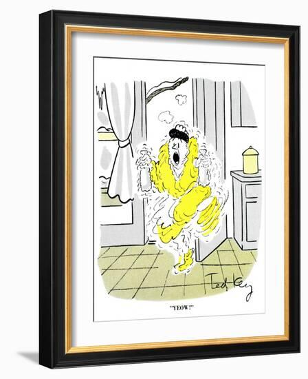 Hazel Cartoon-Ted Key-Framed Giclee Print