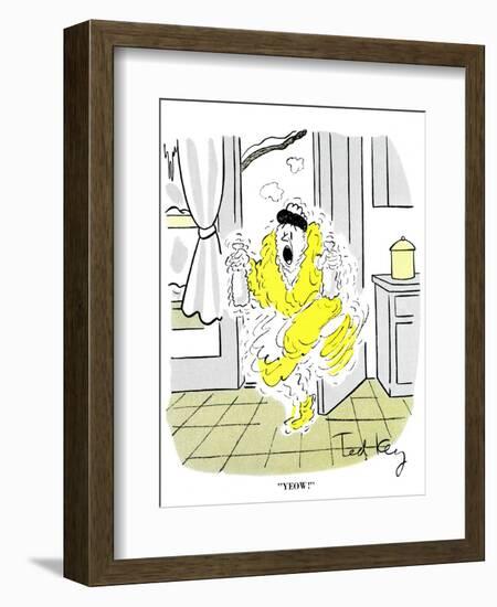 Hazel Cartoon-Ted Key-Framed Giclee Print