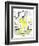 Hazel Cartoon-Ted Key-Framed Giclee Print