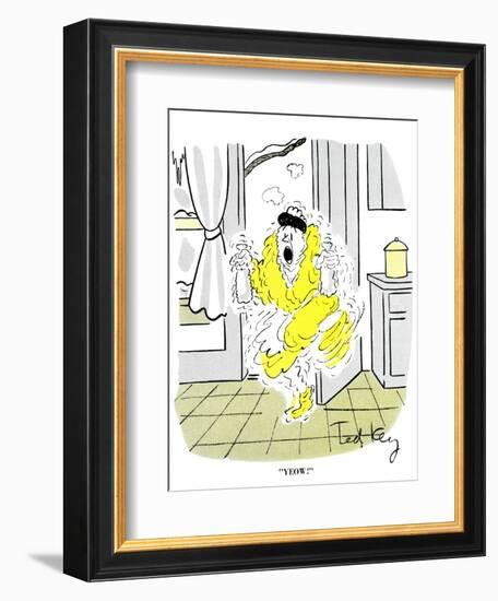 Hazel Cartoon-Ted Key-Framed Giclee Print