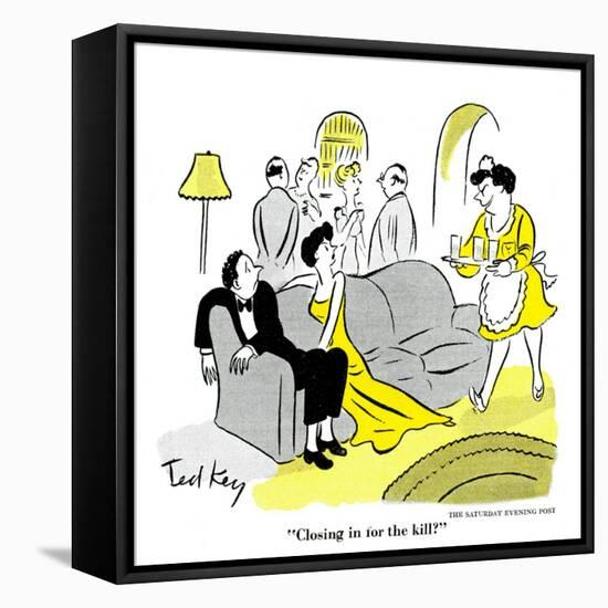 Hazel Cartoon-Ted Key-Framed Premier Image Canvas