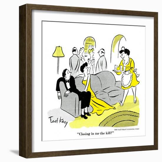 Hazel Cartoon-Ted Key-Framed Giclee Print