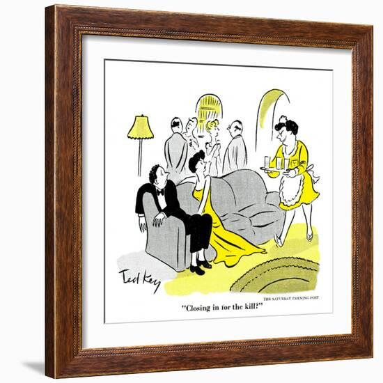 Hazel Cartoon-Ted Key-Framed Giclee Print