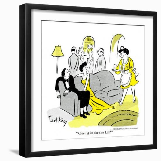 Hazel Cartoon-Ted Key-Framed Giclee Print