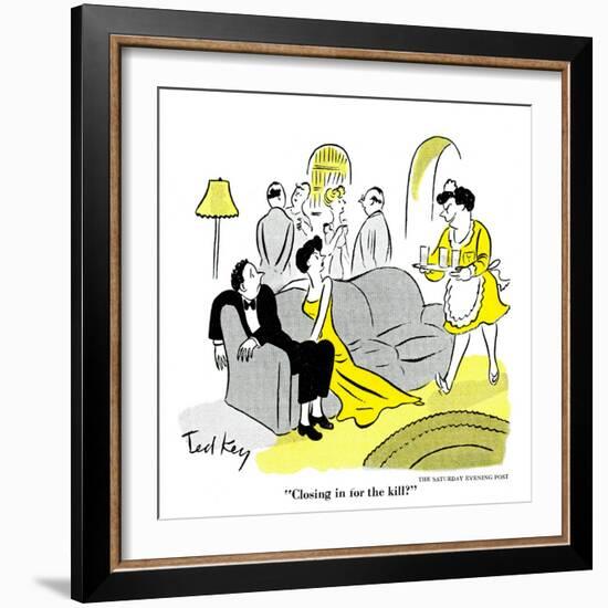 Hazel Cartoon-Ted Key-Framed Giclee Print