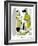 Hazel Cartoon-Ted Key-Framed Giclee Print