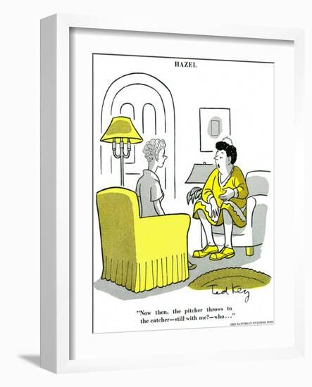 Hazel Cartoon-Ted Key-Framed Giclee Print