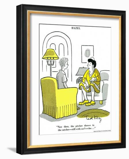 Hazel Cartoon-Ted Key-Framed Giclee Print