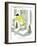 Hazel Cartoon-Ted Key-Framed Giclee Print