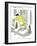 Hazel Cartoon-Ted Key-Framed Giclee Print