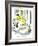 Hazel Cartoon-Ted Key-Framed Giclee Print