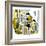 Hazel Cartoon-Ted Key-Framed Giclee Print