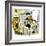 Hazel Cartoon-Ted Key-Framed Giclee Print