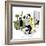 Hazel Cartoon-Ted Key-Framed Giclee Print