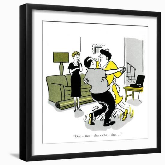 Hazel Cartoon-Ted Key-Framed Giclee Print