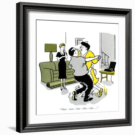 Hazel Cartoon-Ted Key-Framed Giclee Print