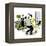 Hazel Cartoon-Ted Key-Framed Premier Image Canvas