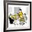 Hazel Cartoon-Ted Key-Framed Giclee Print