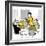 Hazel Cartoon-Ted Key-Framed Giclee Print