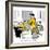 Hazel Cartoon-Ted Key-Framed Giclee Print