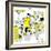 Hazel Cartoon-Ted Key-Framed Giclee Print