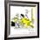 Hazel Cartoon-Ted Key-Framed Giclee Print