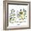 Hazel Cartoon-Ted Key-Framed Giclee Print