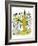 Hazel Cartoon-Ted Key-Framed Giclee Print