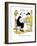 Hazel Cartoon-Ted Key-Framed Giclee Print