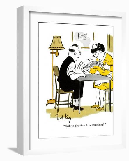 Hazel Cartoon-Ted Key-Framed Giclee Print