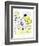 Hazel Cartoon-Ted Key-Framed Giclee Print