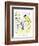 Hazel Cartoon-Ted Key-Framed Giclee Print