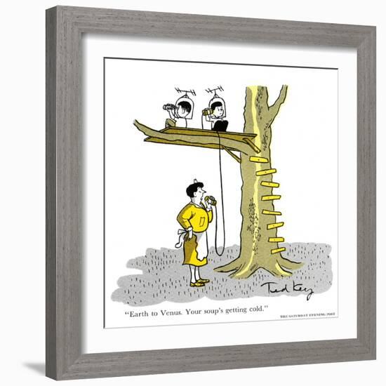 Hazel Cartoon-Ted Key-Framed Giclee Print