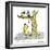 Hazel Cartoon-Ted Key-Framed Giclee Print