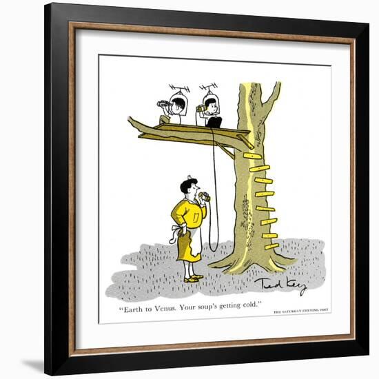 Hazel Cartoon-Ted Key-Framed Giclee Print