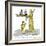 Hazel Cartoon-Ted Key-Framed Giclee Print