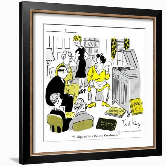 Hazel Cartoon-Ted Key-Framed Giclee Print