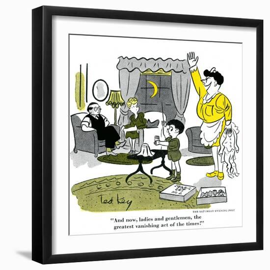 Hazel Cartoon-Ted Key-Framed Giclee Print