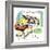 Hazel Cartoon-Ted Key-Framed Giclee Print