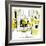 Hazel Cartoon-Ted Key-Framed Giclee Print